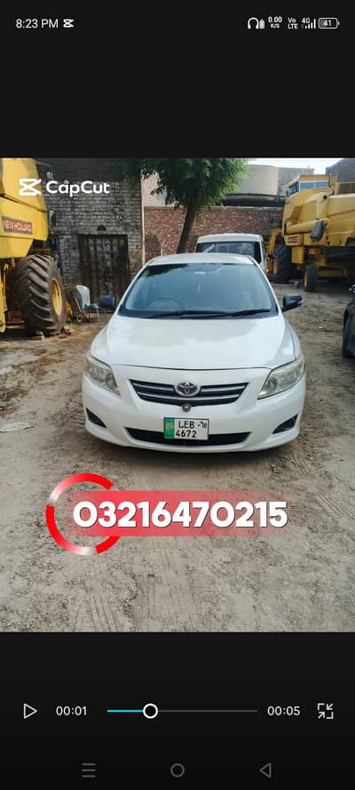 Toyota Corolla XLI 2010
