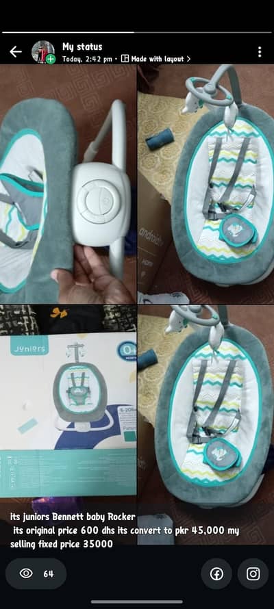 Bannett baby Rocker