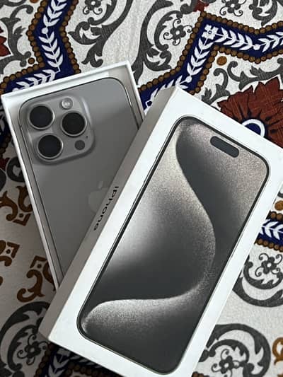 IPHONE 15PRO 128GB PHYSICAL DUAL PTA APPROVED