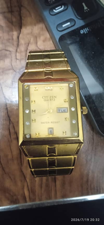 1990s vintage watch of citizen