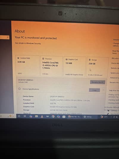 Dell Latitude 3340 SSD 256 GB