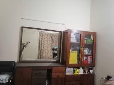 wooden showcase and counter for sale.