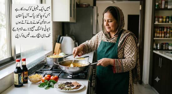 Female Cook / cook/