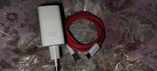 100w SUPERVOOC Charger Used With OnePlus 13 Box Pulled original