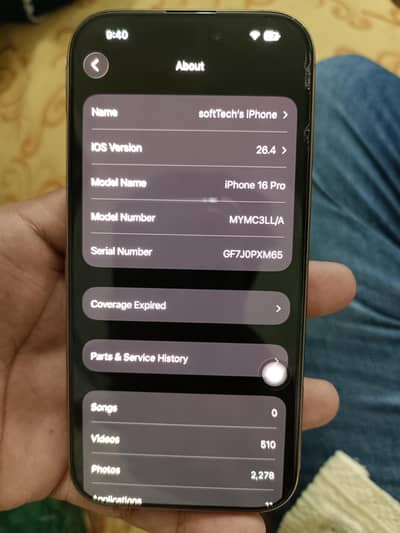 Apple iPhone 16 Pro JV