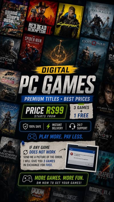 Premium PC Games | Instant Delivery | Best Prices