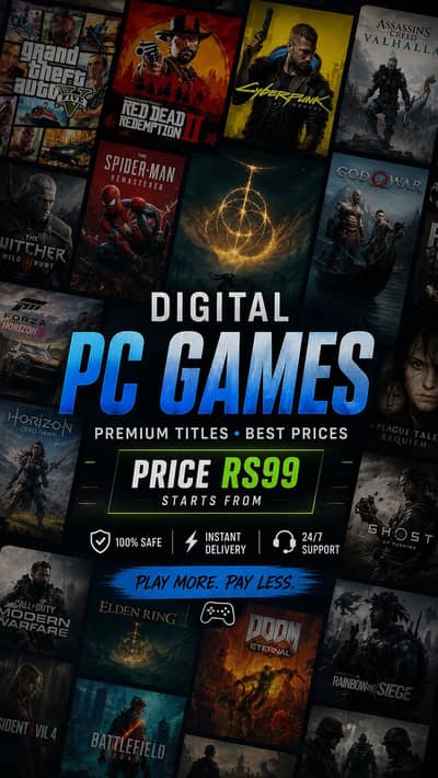 Premium PC Games | Play More, Pay Less!!