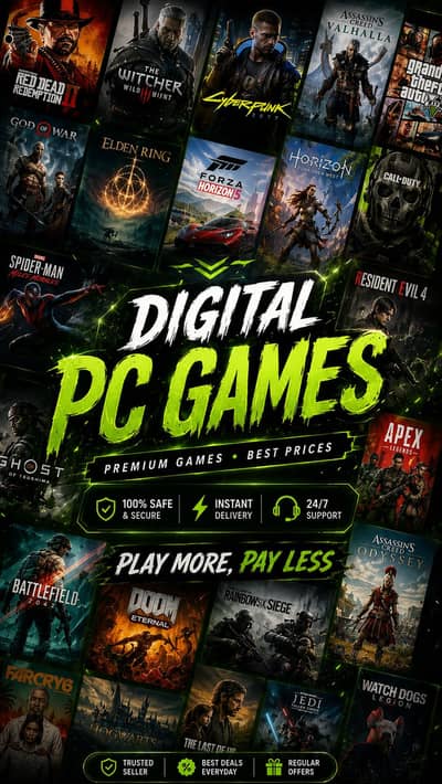 Premium PC GAMES | Low Budget? We got you!!