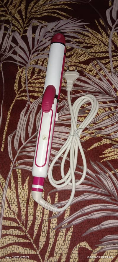 3 in 1 hair straightener crimber roller
