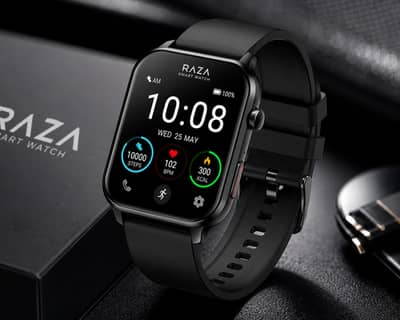 RAZA Smart Watch      Premium Waterproof Smartwatch  Short Description