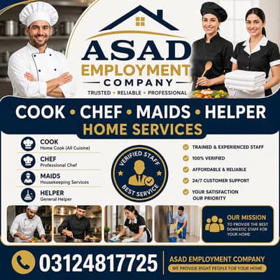 chef Cook mads Pakistani Chinese Continental Italian Fast Food Helper