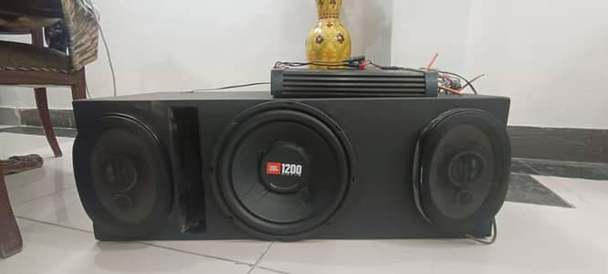CAR JBL SPEAKER AMPLIFIER SET