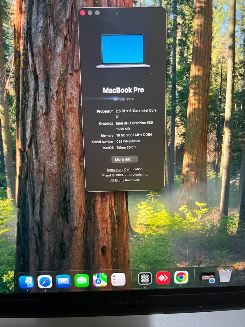 MacBook 2019 pro 8