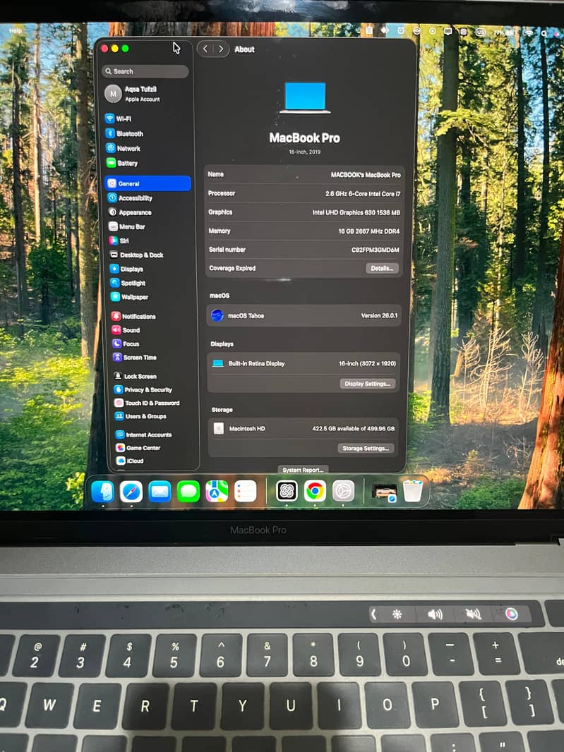 MacBook 2019 pro 9