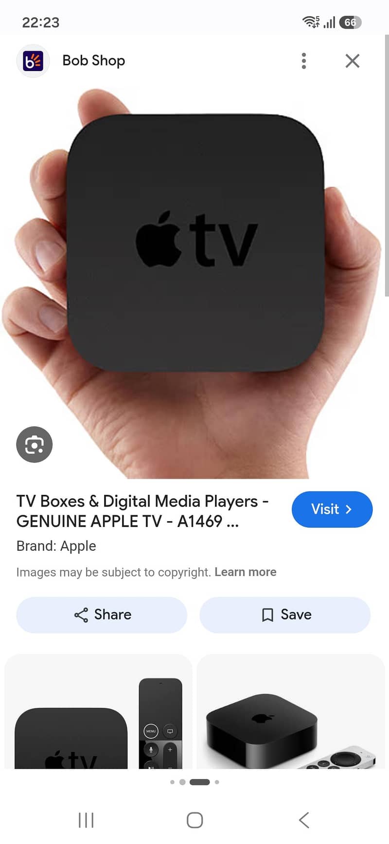 apple tv box 0