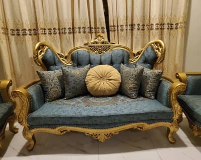 10 Seater Luxurious Sofa Set|7 Seater Sofa|3 Seater Deewan