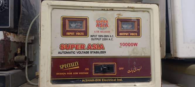 super Asia steplizer 10000w