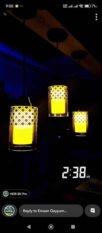 hanging lights