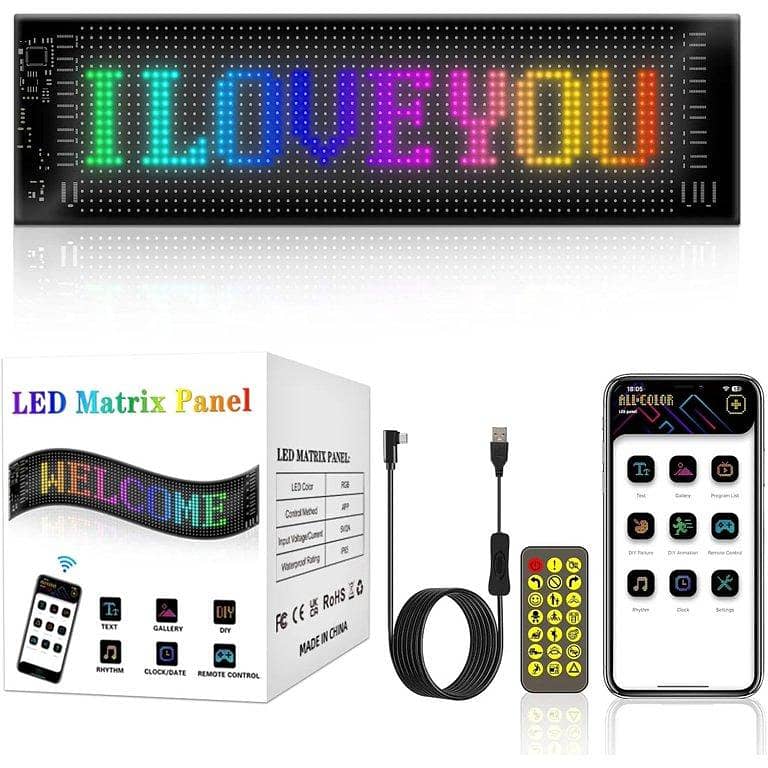 Car Led Flexible Screen 1