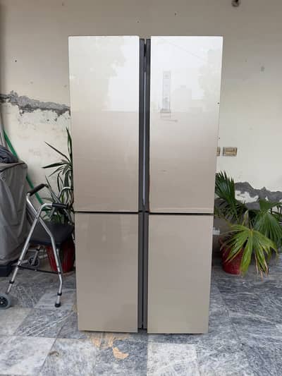 Haier french door refrigerator in good condition for sale