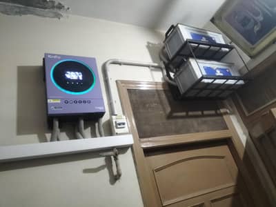 4KW Inverter with batteries