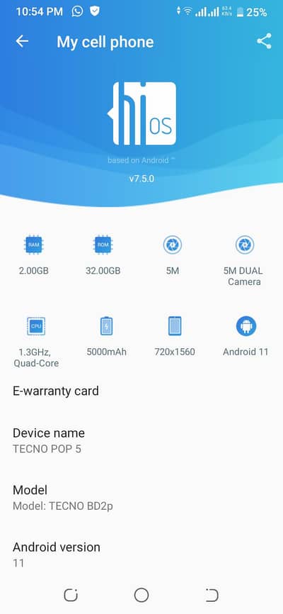 Tecno POP 5 Pro