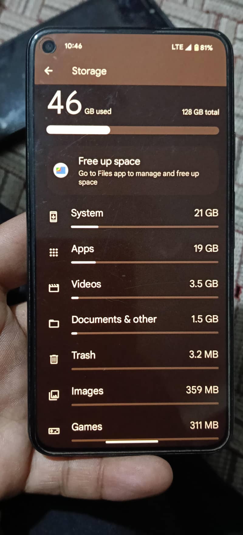 Google Pixel 5 6
