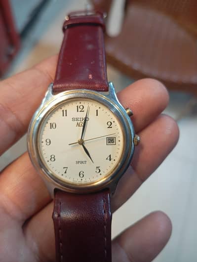 Rare SEIKO Auto-Quartz 5M22-7A40 Vintage Men’s Watch