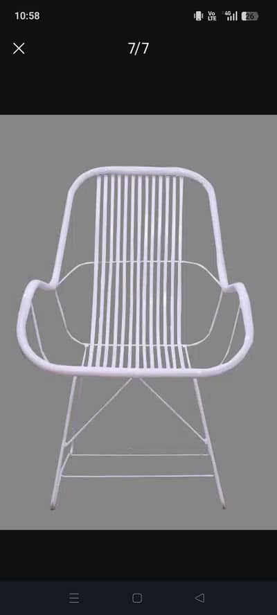 iron chairs