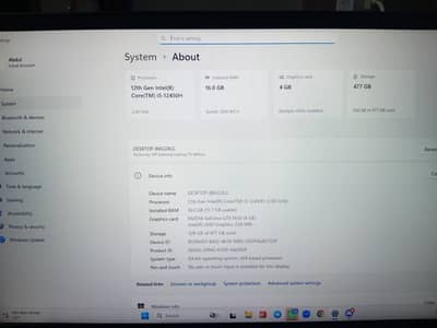 HP Victus Gaming Laptop - i5 12th Gen, 16GB RAM - 144hz display.