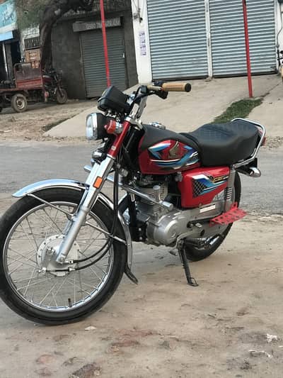 Honda Cg 125 for sale 24 model total januine fresh condition