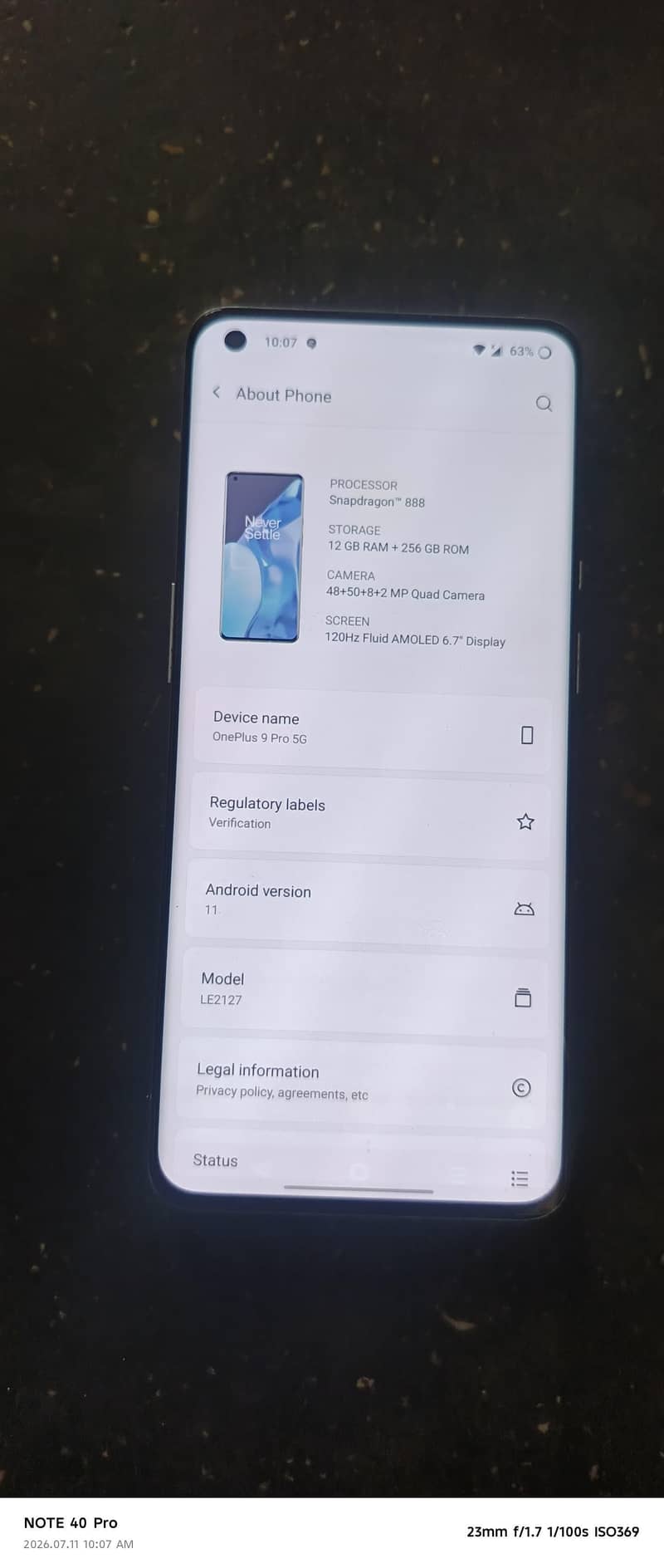 One Plus 9 Pro 0