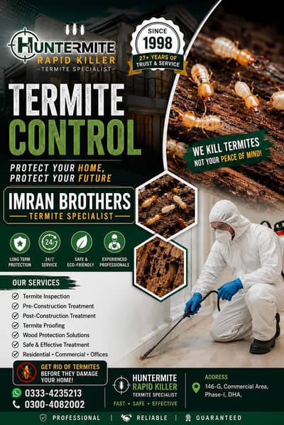 Termite Control Service | Imran Brothers Paint Specialist