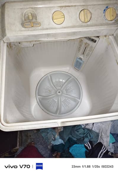 Haier washing and dryer ful large size machine
