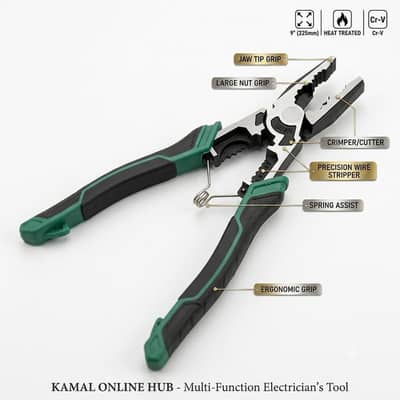 professional 5 in 1 pliers