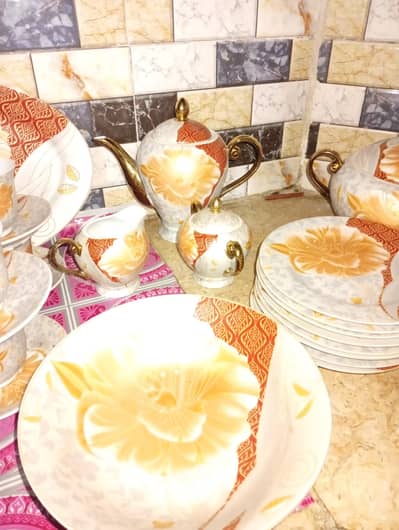 marble dinner set