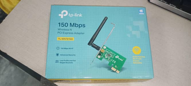 Tp link wifi card 150 Mbps wireless card