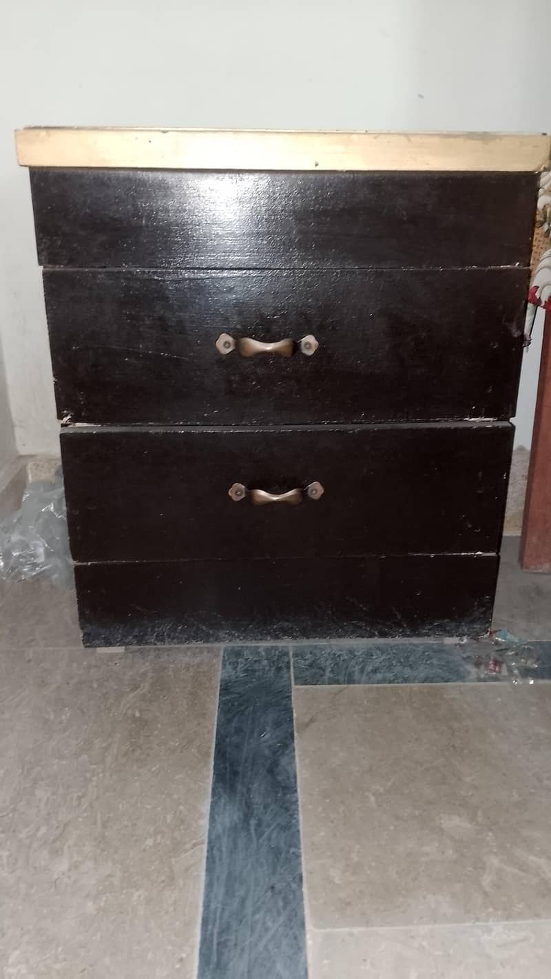100% Solid Wooden Bed Complete Set 3