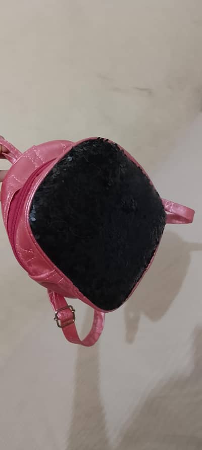 Cute Pink Mini Backpack Pink Sequin Mini