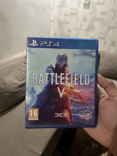 BATTLEFIELD 5 ALMOST NEW PS4 CD DISK GAME