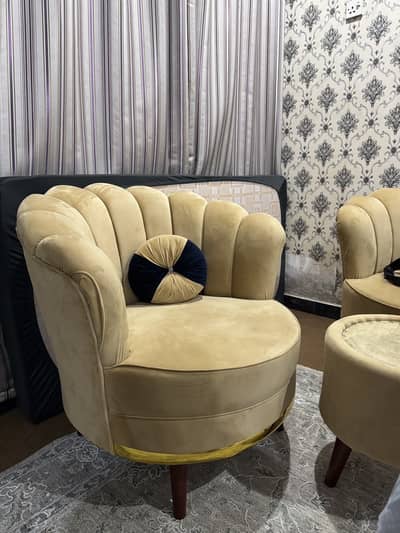 Sofa with table