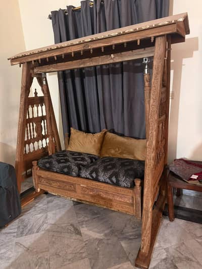solid wood chaniyati kora jhoola location lahore