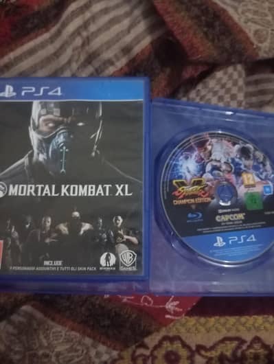 Mortal combat xl and street fighter v arcade edition