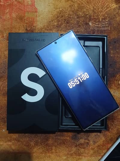 Samsung Mobile S22 Ultra 12/512GB official PTA APPROVED  with box
