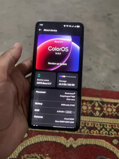 OPPO Reno12 F exchange possible with I phones