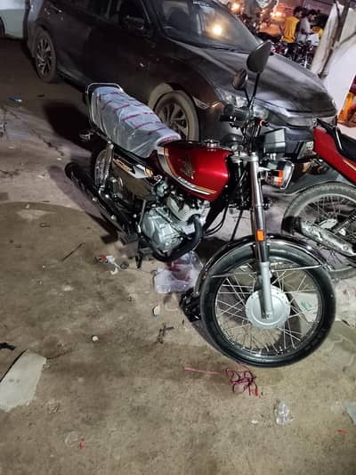 Honda CG125 special edition silver colour 2026 model