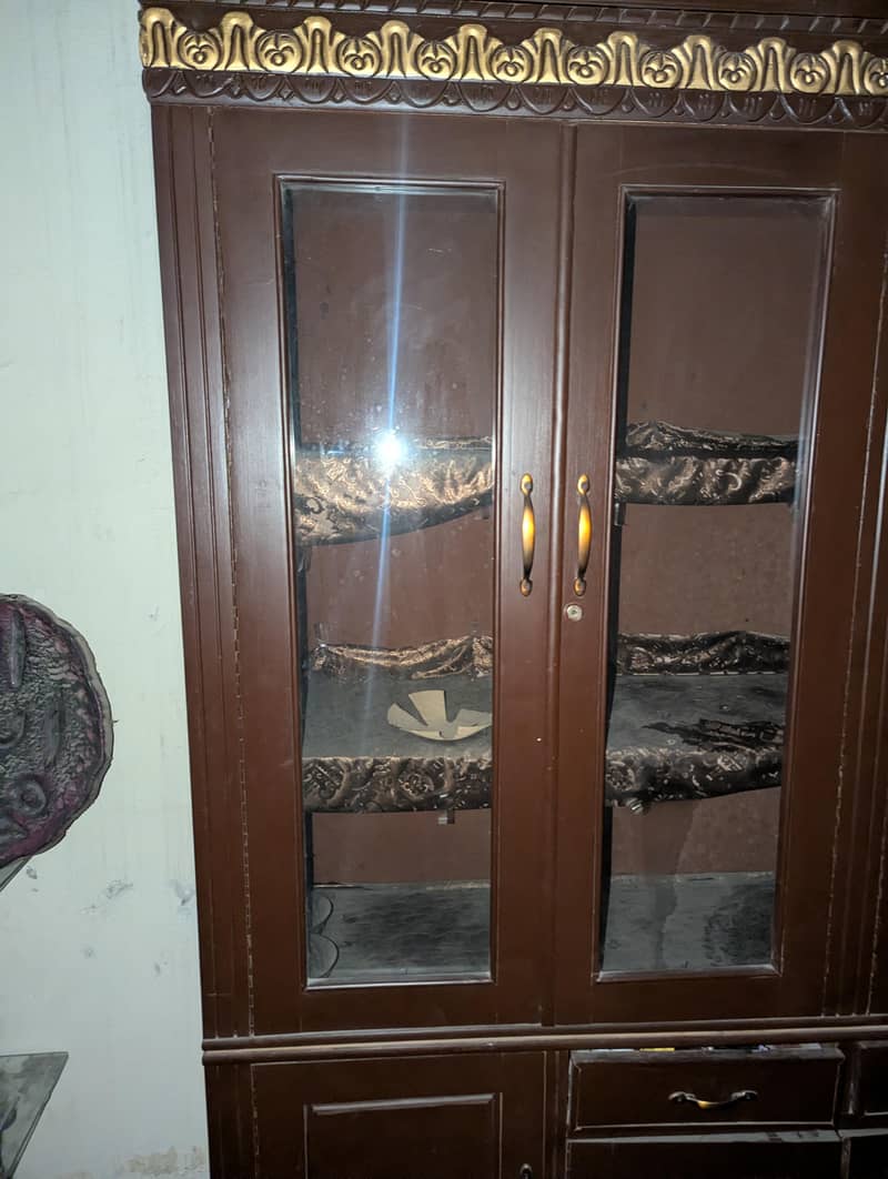 showcase solid wood 2