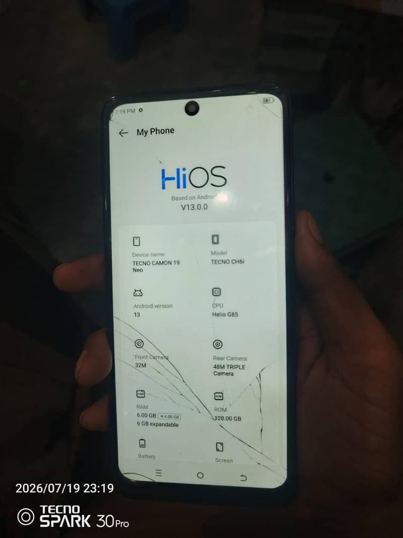 Tecno Camon 19 4