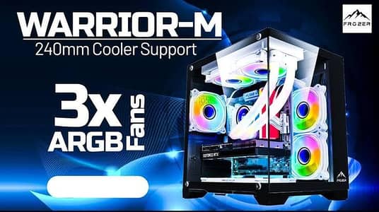 Forzen Worries-M Gaming Casing