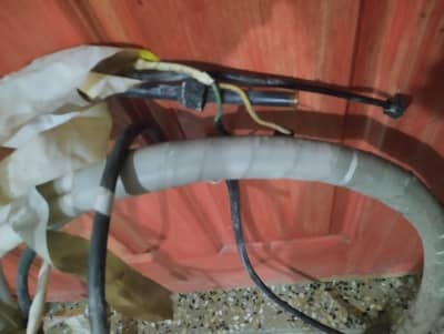 AC pipe kit and wire